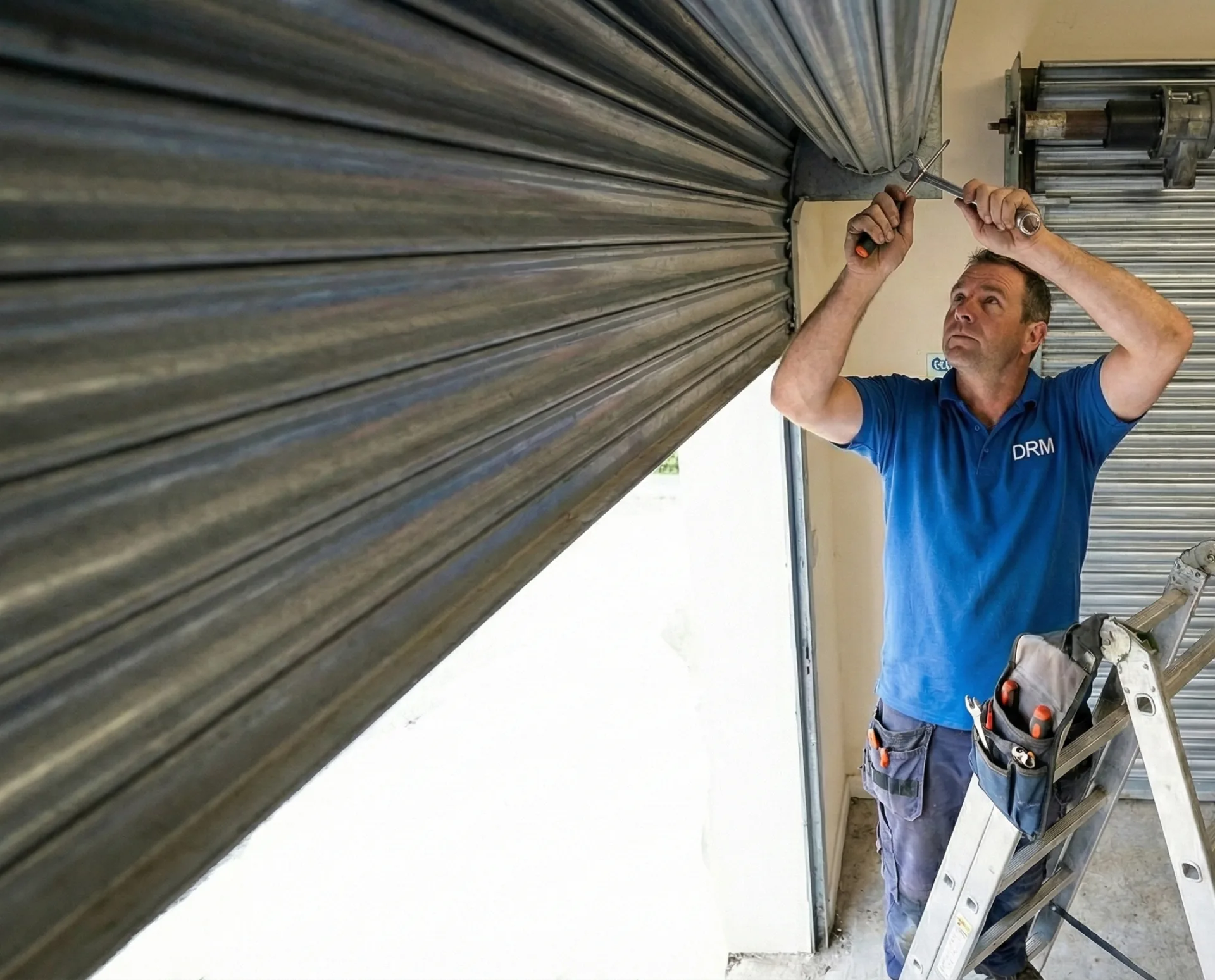 Reparation mecanisme rideau metallique Allonne