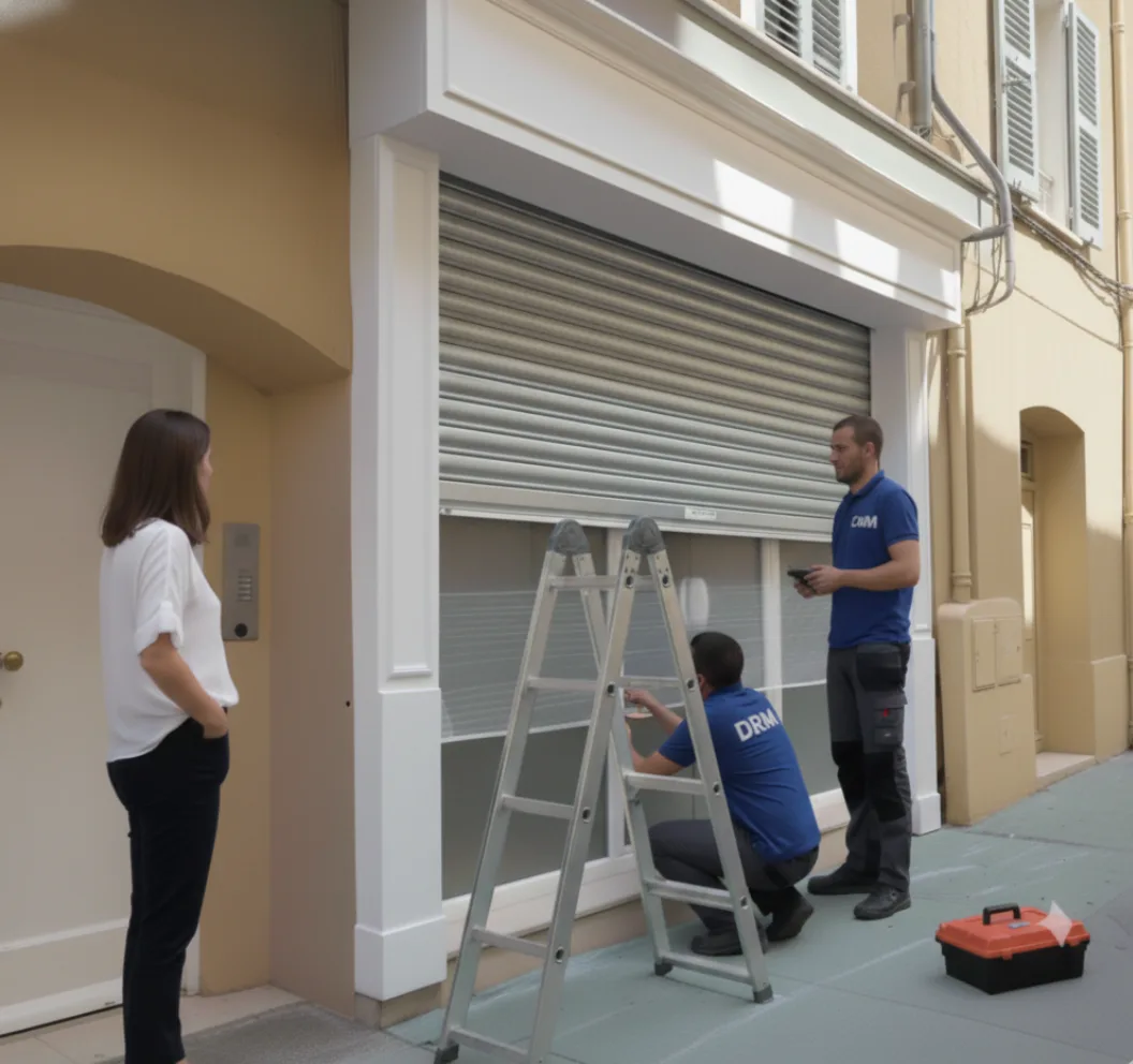 Entretien préventif rideau métallique commerce centre piétonnier Beauvais Entretien préventif rideau métallique commerce centre piétonnier Beauvais